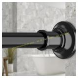 Haryaers Black Curtain Rod 30-88in