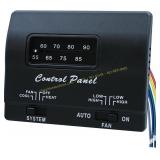 Coleman Mach 7330F3852 RV AC Thermostat, Black