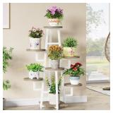 Wellston 43.3 in. Plant Stand 7-Tier
