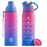Fjbottle Tritan 34oz Water Bottle with Strap