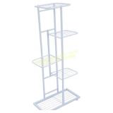 GREY Multi-layer Iron Flowerpot Holder for Plants