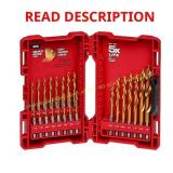 ShockWave Titanium Drill Bit Set (23-Piece)