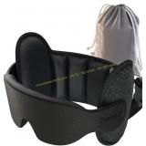 Travel Pillow: 360  Support Neck Pillow, Black