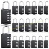 Moxweyeni 20Pcs 4-Digit Luggage Locks