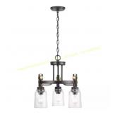 Knollwood 17.5in 3-Light Chandelier