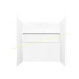 Nextile 30x60x60 Tub Surround White