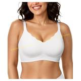OEAKXXL Wireless Push Up Bra Seamless