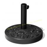 27 lbs HDPE Umbrella Base, Black