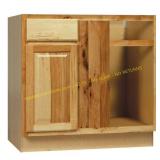 Hampton Blind Base Cabinet, Natural Hickory