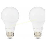 2-Pack Amazon Basics 60W LED A19 Bulb
