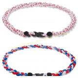 Junkin Baseball Necklaces: Titanium Rope Fans