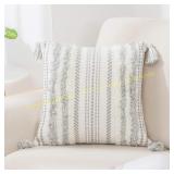 decorUhome Boho Throw Pillow Cover 18x18
