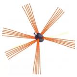 Vevor 23 ft Chimney Sweep Kit with 7 Rods