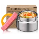 MAISON HUIS 8oz Soup Jar Leak Proof Pink