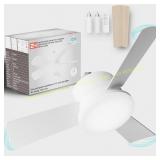 OKYUK 17in Ceiling Fan with Light, remote