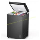 Garage Ready 21.73 in. Chest Freezer Black