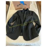 Black women coat and pants size m