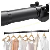 Closet Rod: 17-84" Adjustable Metal rod