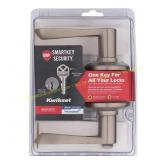 Kwikset SmartKey Wave Satin Nickel Lever KW1