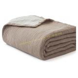 Simple&Opulence Muslin Blanket 50x60 (Coffee)