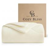 Cozy Bliss Cooling Comforter Queen Dual