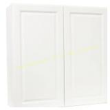 Hampton 36 in. Wall Cabinet Satin White