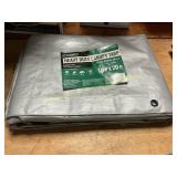 Everbilt 10x20ft. Heavy-Duty Canopy Tarp, Gray
