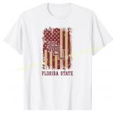 4XLFlorida State Seminoles Patriotic Flag T-Shirt