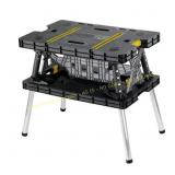 Keter Folding Work Table, 21.65 x 33.46 x 29.7 in.