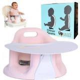 Bumbo Baby Floor Seat with Tray, Pink