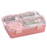 Laxson 4-Compartment Stainless Lunch Box