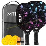 USAPA Fiberglass Pickleball Paddles Set