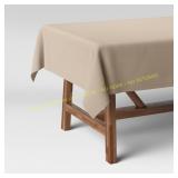 Threshold 104x60 in. Tablecloth, Tan