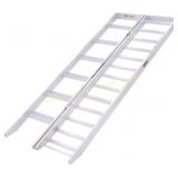 Black Widow Aluminum Motorcycle Ramp, Folding