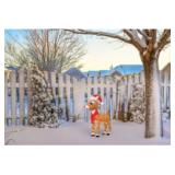 ProductWorks 32 in. Rudolph 3D Yard Art