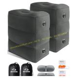 JefDiee Inflatable Travel Foot Rest (2)