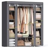 SONGMICS Closet Wardrobe, 12 Compartments