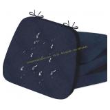 Chair Cushions 4 Pack with Ties