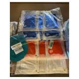 4pk Foil Fringe Curtains & Happy Birthday Sign