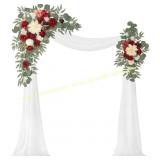 WEIERYUE Artificial Wedding Arch Kit (Pack of 3)