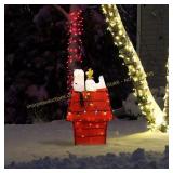 ProductWorks Peanuts Snoopy & Woodstock Decor