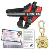 Service Dog Vest: ID Tag & ADA Cards, Sz S