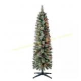 Home Heritage 5 ft Pre-Lit Christmas Tree