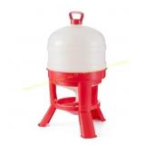 Little Giant 8-Gal Poultry Waterer Red