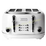 Haden Heritage Stainless Steel 4-Slot Toaster