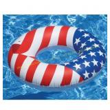 4ct. Swimline 36 in. Stars & Stripes Ring Floats