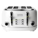 Haden Heritage White 4-Slice Toaster