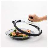 OEC Glass Lid with Water Inlet, 9.5 in.