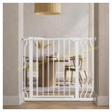 2ct. BalanceFrom Walk-Thru Gates, 29-38in, White