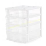 Gracious Living 4-Drawer Desk Organizer